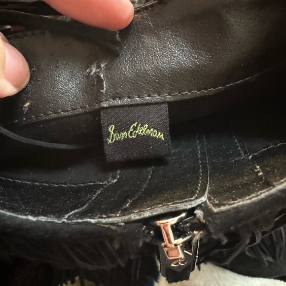 Sam Edelman Belinda Fringed Boots - Picture 5 of 7